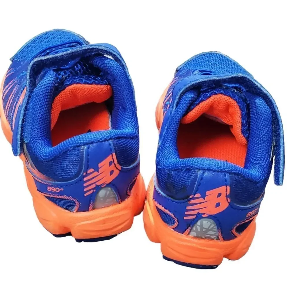 New Balance Blue & Orange Sneaker Shoe